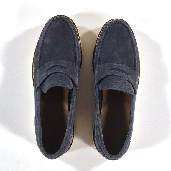 Cole Haan American Classics Penny Loafers Mens Size 13 Blue Suede C36031 main image 6
